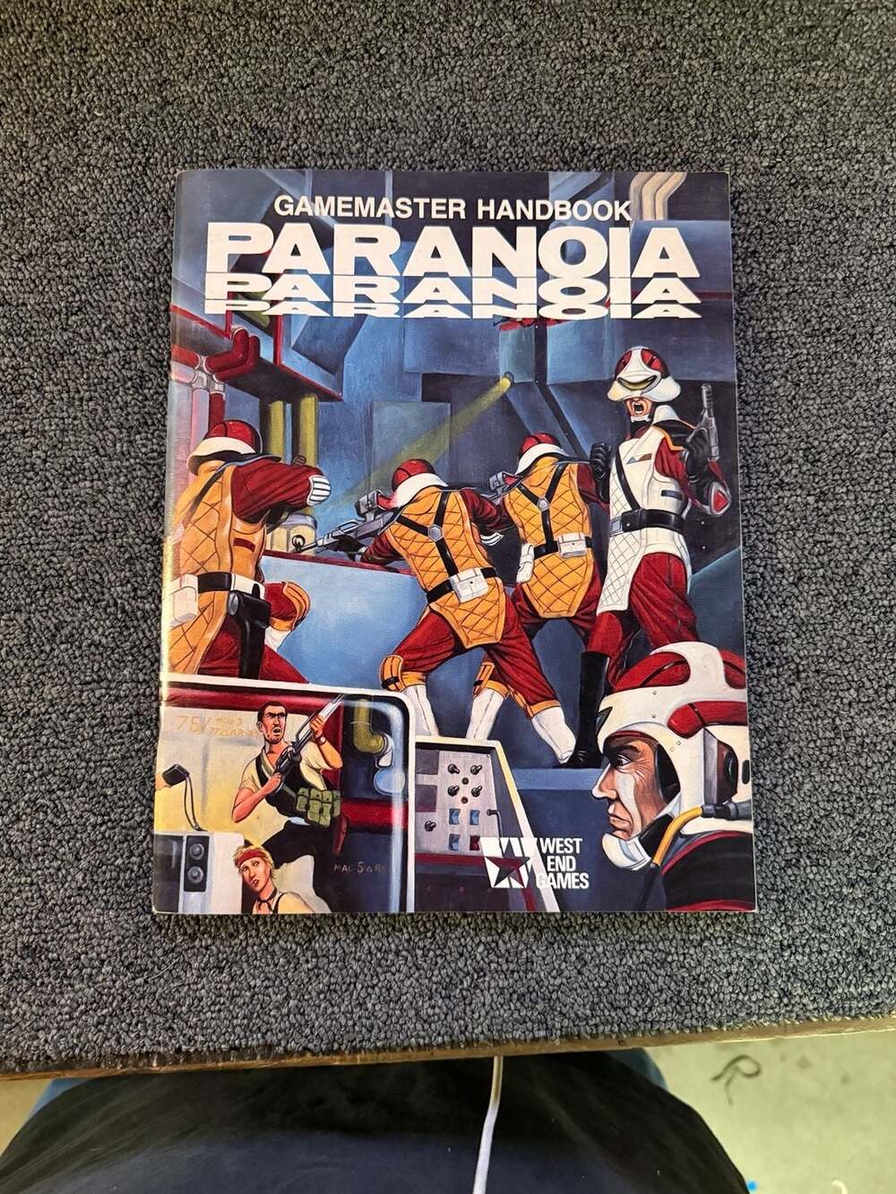 Paranoia RPG Gamemaster Handbook West End Games